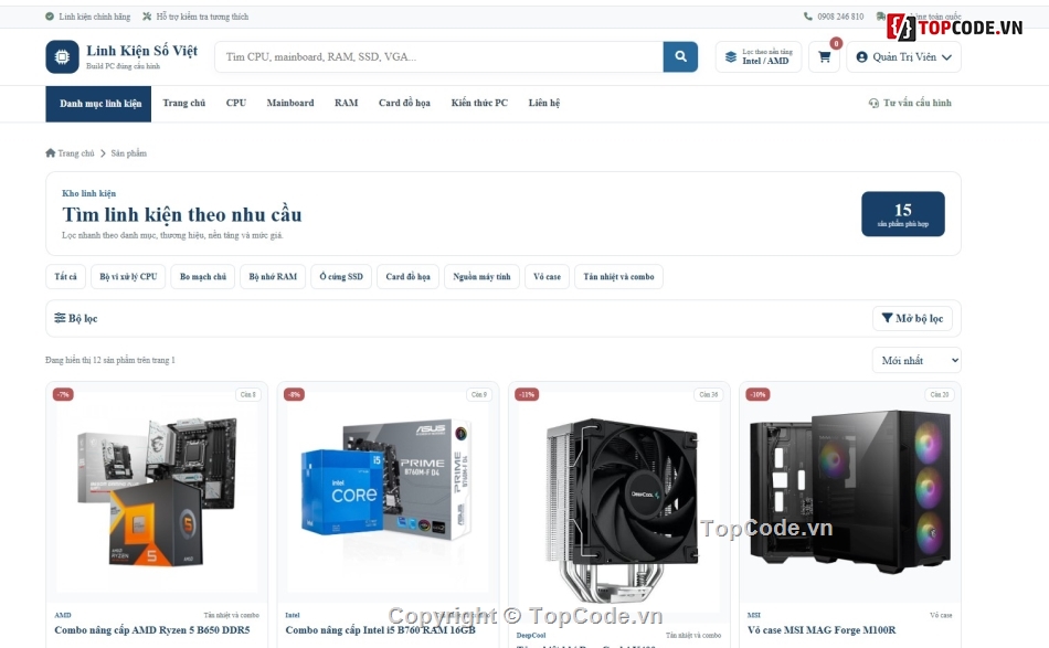 website in áo,Đồ án,website bán máy tính